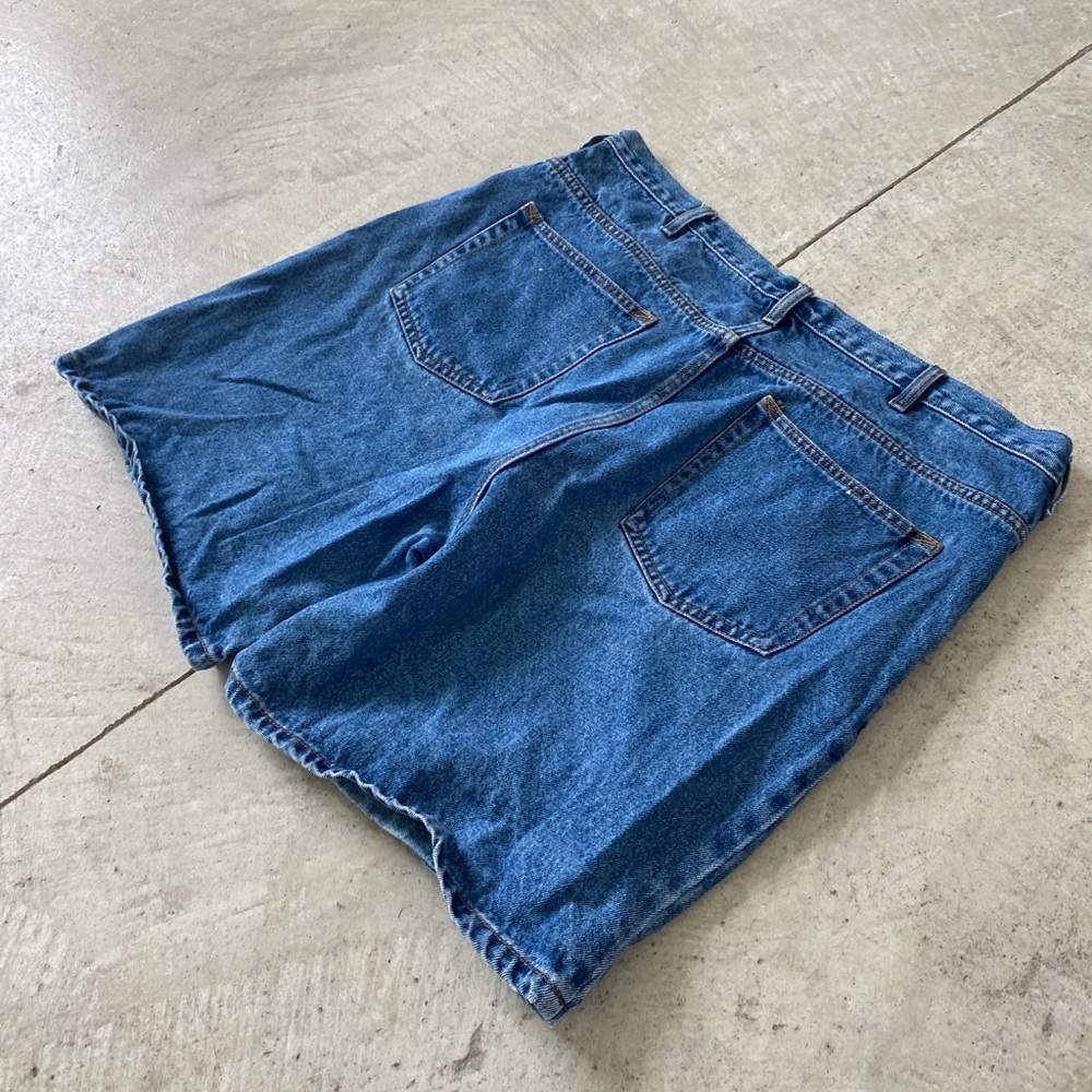 Basic Editions Blue Denim Jorts